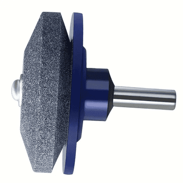 Lawnmower Dull Blade Sharpener, 1 Pcs Mower Sharpening Stone Wheel Kit, Universal Garden Tool Grindstone and Knife Edge Whetstone for Power Hand Drills