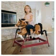 thumbnail image 2 of Durable Plush Toddlers Spring Rocking Horse, Bouncing Rocker Toy with Realistic Sounds, 2 of 4