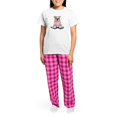 thumbnail image 4 of CafePress - Girly Bulldog Women's Light Pajamas - Women's Short Sleeve Print T-Shirt and Pants Light Cotton Pajama Set, 4 of 7