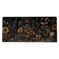 thumbnail image 2 of Creatine Large Pad Desk Mat With Leaf Print For Home Gaming And Study 300x800mm Rubber Keyboard Pad Home & Pad Nice Edge Thick Desk Mat Laptop Slip, 2 of 6