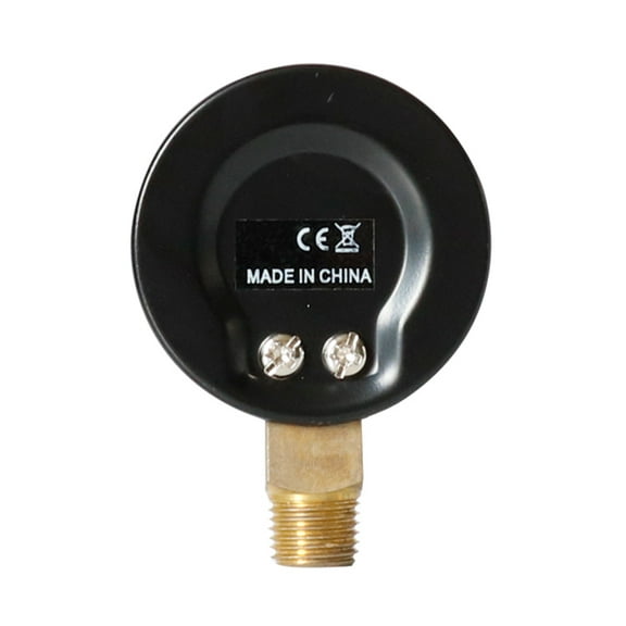 0-30 Psi 0-2 Bar High Precision NPT Air Compressor High Strength Pressure Gauge