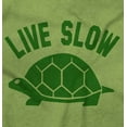 thumbnail image 2 of Live Slow Turtle Tortoise Animals Hoodie Sweatshirt Women Men Brisco Brands S, 2 of 6