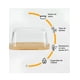 thumbnail image 2 of Contenedor Xtellar Para Alimentos  Refractario De Vidrio Con Tapa, 2 of 5