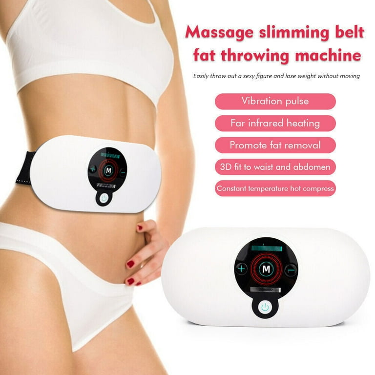 Electric Heating Vibration Slimming Belt Weight Loss Waist Fat Belly Fat  Massage