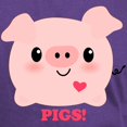 thumbnail image 3 of CafePress - Kawaii I Love Pigs Dark T Shirt - Men's Classic Graphic Cotton T-Shirt, 3 of 4