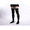 Black, variant on Thigh High Open Toe Compression Stockings 20-30 mmHg for Varicose Veins, Pregnancy Support, Black, X-Large Size, 1 Pair