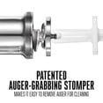 thumbnail image 6 of Weston Butcher Series Electric Meat Grinder & Sausage Stuffer, Commercial Grade 1.5 HP, 1125 Watts, 21 lbs per Minute, Heavy Duty Stainless Steel, 6 of 9