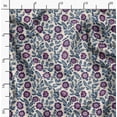 thumbnail image 2 of Soimoi Polyester Fleece Blue Fabric By the Yard - 56 Inch Wide - Florals Print Fabric - Elegant and Timeless Patterns for Fashion and Home Decor Printed Fabric, 2 of 6
