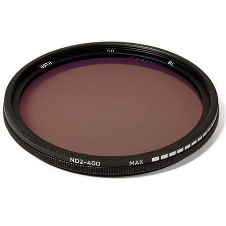 UPC: 9354842005664 | 58mm Circular Variable ND2-400 1-8.6 Stop Lens Filter