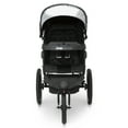 Jeep TurboGlyde Jogging Stroller by Delta Children, Black