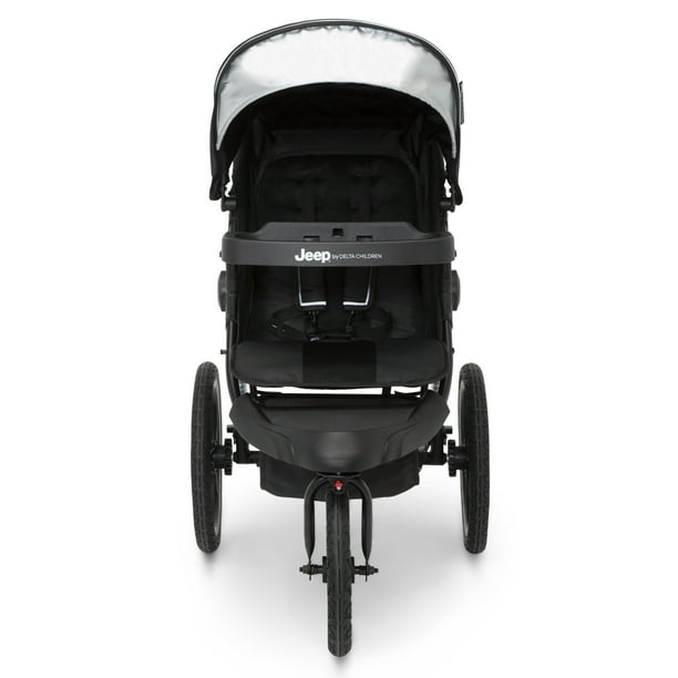 Jeep TurboGlyde Jogging Stroller by Delta Children, Black