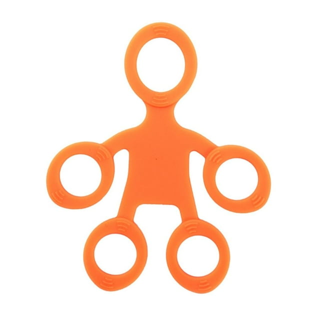 relayinert Grip Silicone Exerciser Ring Easy To Carry For Workouts Anywhere Anytime And Stretchable Finger Grip No.1