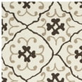 thumbnail image 4 of SAFAVIEH Four Seasons Jillean Floral Polyester Area Rug, Ivory/Grey, 3'6" x 5'6", 4 of 6