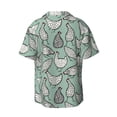 thumbnail image 2 of Vsdgher Retro Rooster4 Print Men's Wrinkle Free Untucked Cuban Shirt Business Casual Button Down Shirts Short Sleeve Shirt, 2 of 7