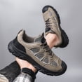 thumbnail image 3 of Elecsop Mens Hiking Shoes, Outdoor Work Shoes Anti-Slip Breathable Lightweight Mesh Walking Sneakers Athletic Walking Trekking Hiking Shoes Men, 3 of 15