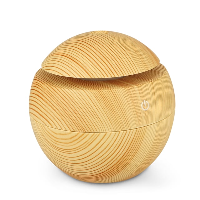 Humidificador de aire de 130ml difusor de aire USB humidificador de aire por ultrasonido máquina de aromaterapia de aceite esencial con siete colores