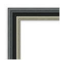 thumbnail image 2 of Amanti Art Natural Cork Board Wood Framed Theo Black Silver Bulletin Board 39 in. x 27 in., 2 of 8