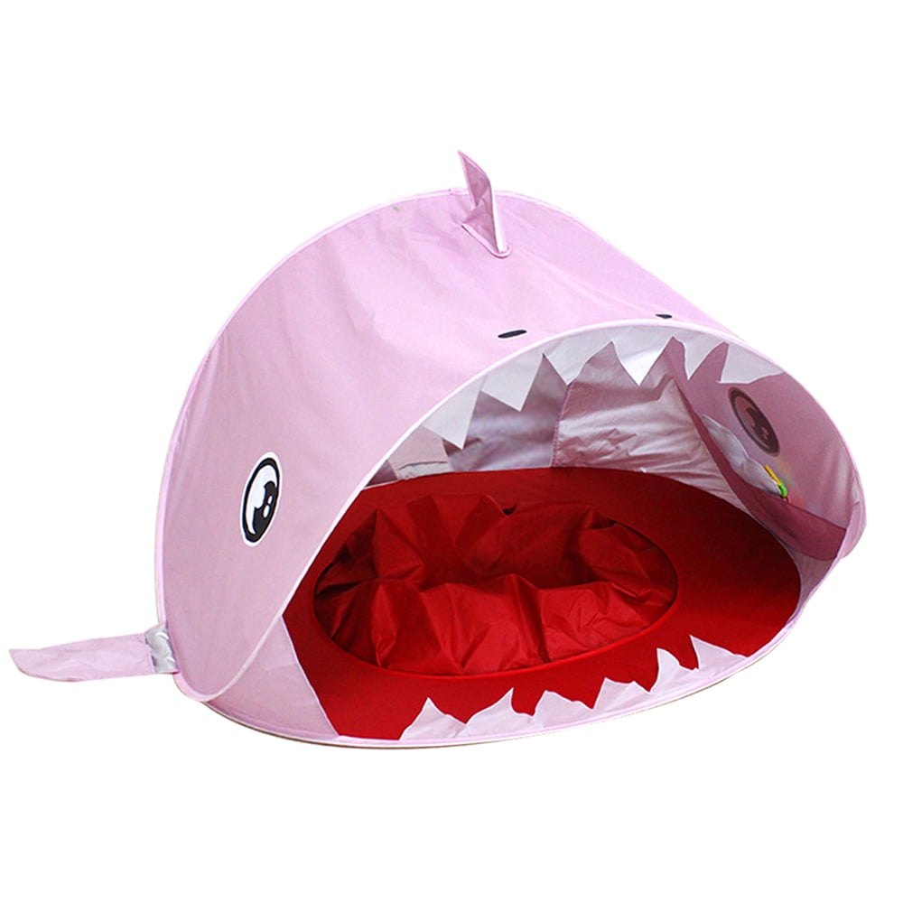 Flywake Baby Beach Tent Pool Shark Portable Sun Shelter Waterproof Tent