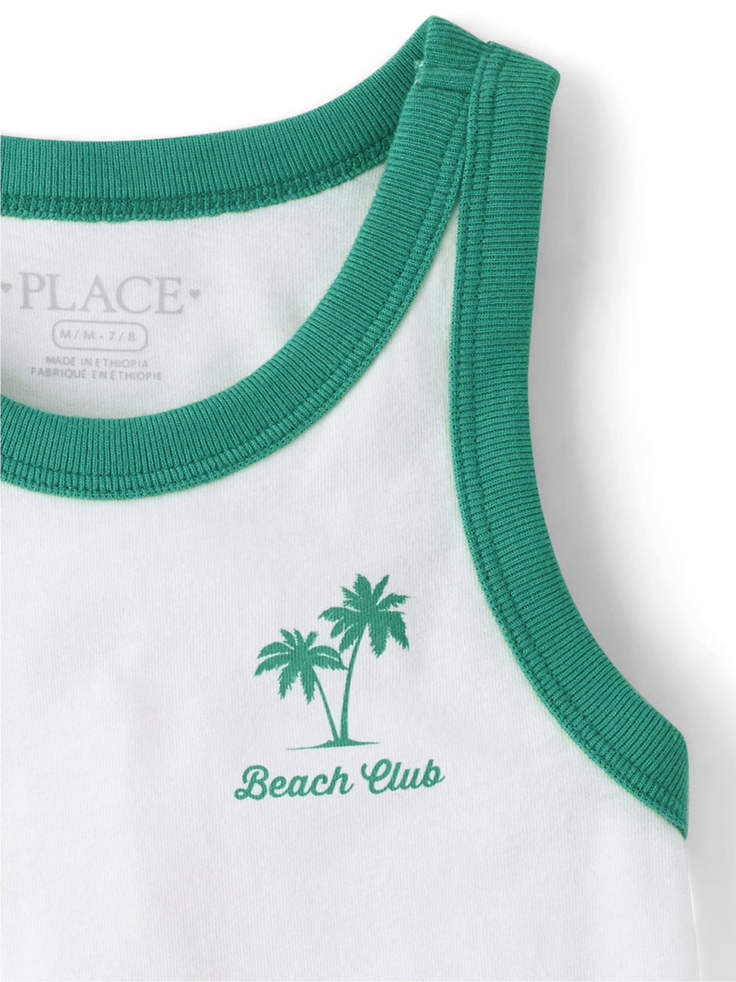 The Children's Place Girls Sleeveless Colorblock Graphic Print Tank Top, Sizes XS-XXL