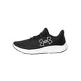 thumbnail image 2 of Under Armour Men's Charged Pursuit 3 Big Logo, 001 Black/Black/White, 11, US, 2 of 9