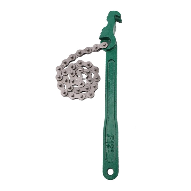 Wisewang Strap Filter Wrench Disassembly Tool Multifunction Chain 8inch With With Chain 12 inch