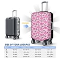 thumbnail image 6 of Xecao Cute Watermelon Flamingo print Elastic Luggage Cover, with double-sided print , is perfect for travel, business, and daily use, 6 of 9