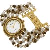 Geneva Women's Platinum Faux Pearl Watch