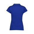 thumbnail image 2 of Playera Tipo Polo NAO Dama Piqué 100% Algodón Azul Rey Talla Extragrande, 2 of 3