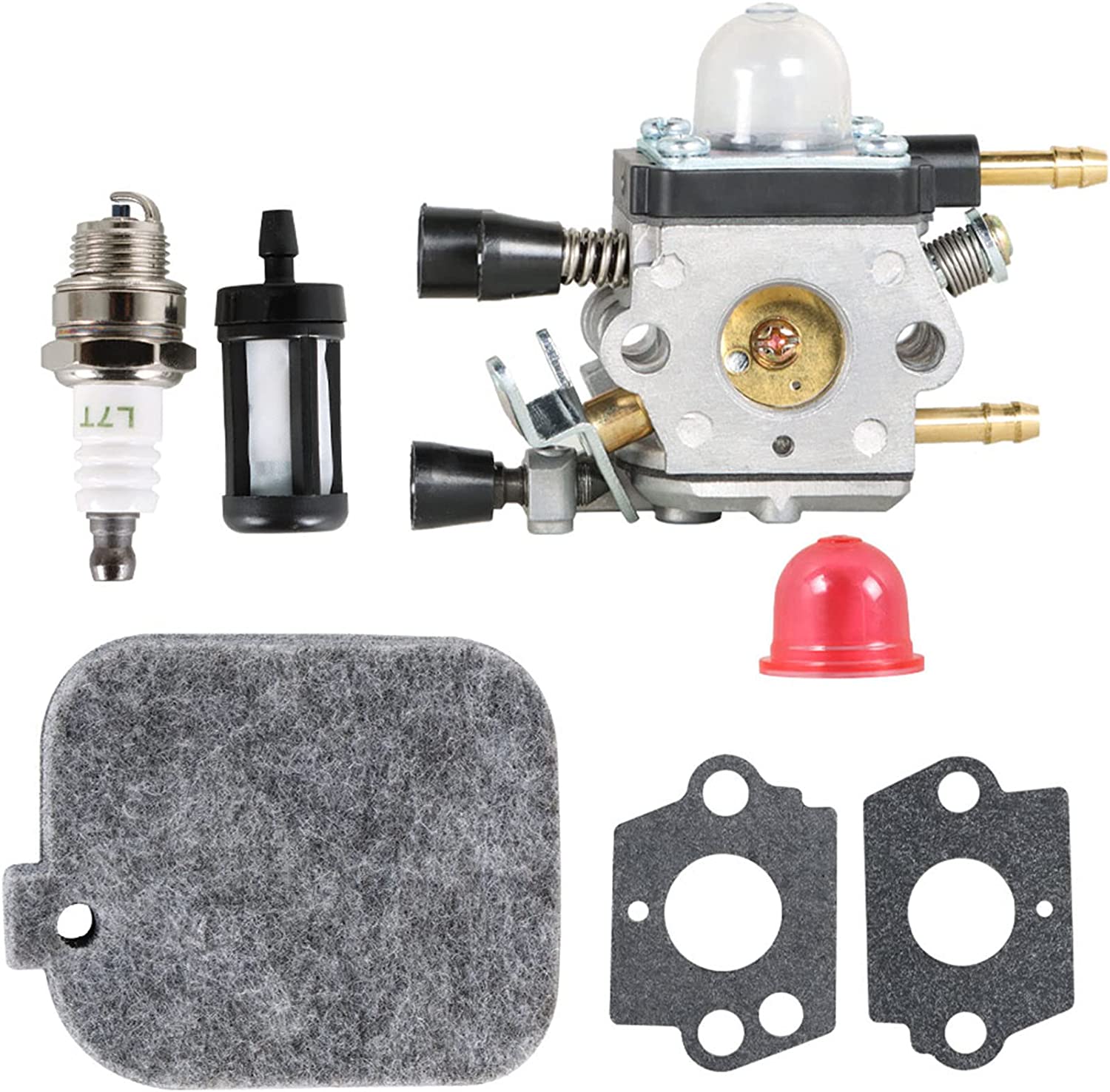 Kit Filtro Aria E Carburatore Per Soffiatore Stihl BG45, BG46, BG55, BG85, 11 Pezzi - Foto 2