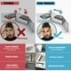 thumbnail image 3 of Espejo 360 con triple pliegue para cortarse el pelo usted mismo LIPFISBARBERSHOP, 3 of 8