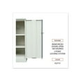 thumbnail image 6 of Alera Assembled 42" High Heavy-Duty Welded Storage Cabinet, Two Adjustable Shelves, 36w x 18d, Putty, 6 of 8