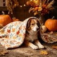 thumbnail image 5 of Celsvanis Fall Throw Blanket Pumpkin Leaf Print Soft Flannel Cover Multipurpose Cozy Blanket for Sofa Bed Indoor Home Thanksgiving Seasonal Decor 27.5"x39.5", 5 of 6