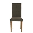 thumbnail image 3 of Progressive Furniture Arcade 18" Wood Dining Chairs in Walnut Brown (Set of 2), 3 of 3