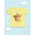 thumbnail image 3 of Squirrel Wearing A Dress T-Shirt Infant -Image by Shutterstock,  24 Months, 3 of 4