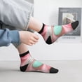thumbnail image 2 of Pofeuu Pastel Macarons Delight Print 30cm Socks, Adult Running Hiking Socks for Youth and Adult, 2 of 7