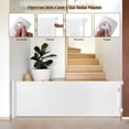 thumbnail image 4 of Puerta de Seguridad 300 x 86 cm para Bebé y Perro Barrera Escalable Reja para Interior y Exterior para Escalera Cocina Pasillo, 4 of 7