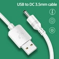 thumbnail image 4 of Qisuw Wearproof USB to for DC 3.5x13.5mm Charging Cable for Fans USB HUB Audio Speaker, 4 of 10