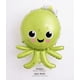 thumbnail image 4 of Globo de película de aluminio con forma de pez oceánico, tiburón, pulpo, caballito de mar, pez tropical, globo, pez payaso, globo de animal, 4 of 5