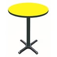 thumbnail image 1 of Round Cafe Breakroom Top in Yellow (42 in./Yellow), 1 of 2