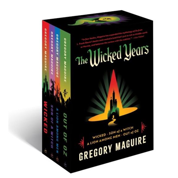 Pre-Owned The Wicked Series Box Set: Wicked / Son of a Witch / Out of Oz / A Lion Among Men (Wicked Years) Paperback