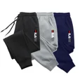 thumbnail image 2 of Pantalones de chándal ajustados para hombre, ropa deportiva de algodón, informal, de marca, para entrenamiento, otoño e invierno, 2024, 2 of 5