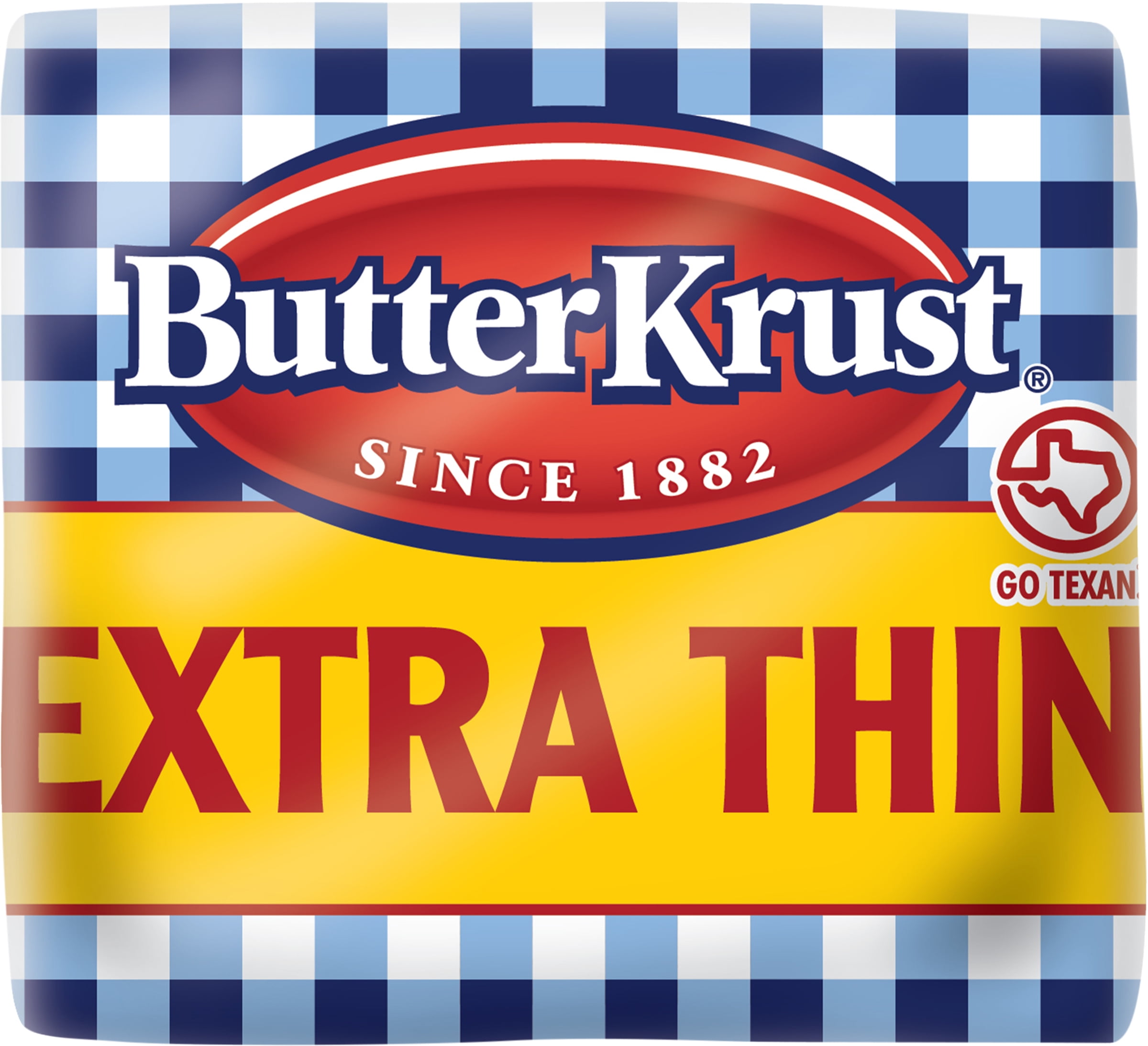 Butter Krust Extra Thin Bread, Thin Sliced White Bread Loaf, 20 oz, Shelf-Stable