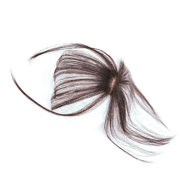 Qarigey Flequillo de aire, postizos finos sin costuras, fibra de alta temperatura, sin rastro con patillas, flecos para mujer, para boda, Type6 NO6