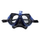 thumbnail image 1 of Gafas de natación y snorkel HD, impermeables, antivaho y con protector nasal para hombres y mujeres, color azul, 1 of 14