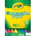 thumbnail image 2 of Crayola Construction Paper Pad 9"X12" 96 Sheets-Multipack Of 24, 2 of 3