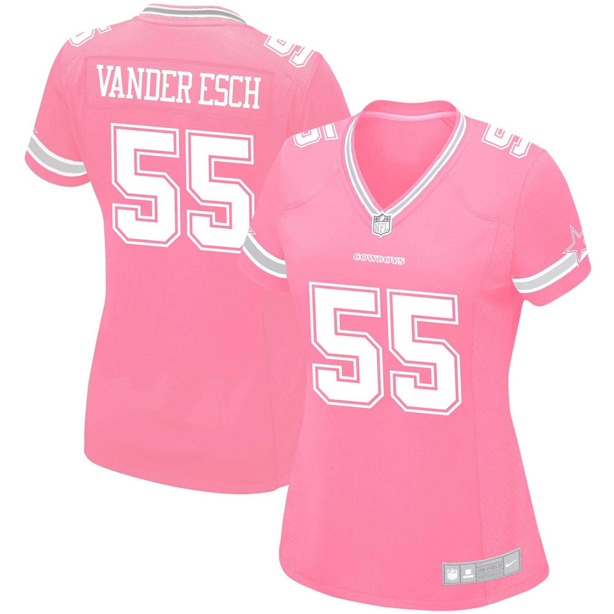 Leighton Vander Esch Dallas Cowboys Nike Women's Game Jersey - Pink - Walmart.com