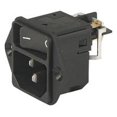 thumbnail image 1 of SCHURTER DC11.0001.001 CONN, IEC POWER ENTRY MODULE, PLUG, 12A, 1 of 2