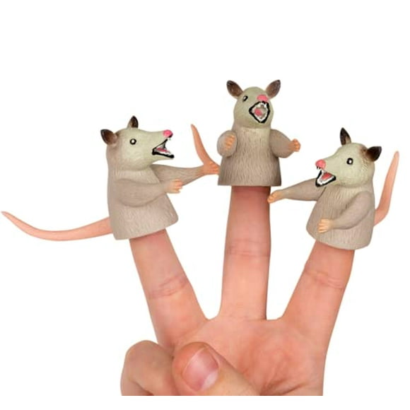Mcphee 3 Pack Finger Possums Finger Puppets