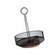 thumbnail image 5 of Soporte para salsas y condimentos, estante de almacenamiento de Metal, cesta giratoria para almacenamiento de condimentos, 5 of 9