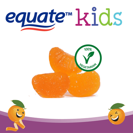 Equate Kids' Vitamin C Gummies, 150 Count, 2 Pack